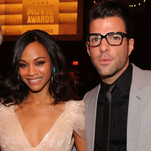 Zoe Saldana, Zachary Quinto Zoe Saldana, Zachary Quinto